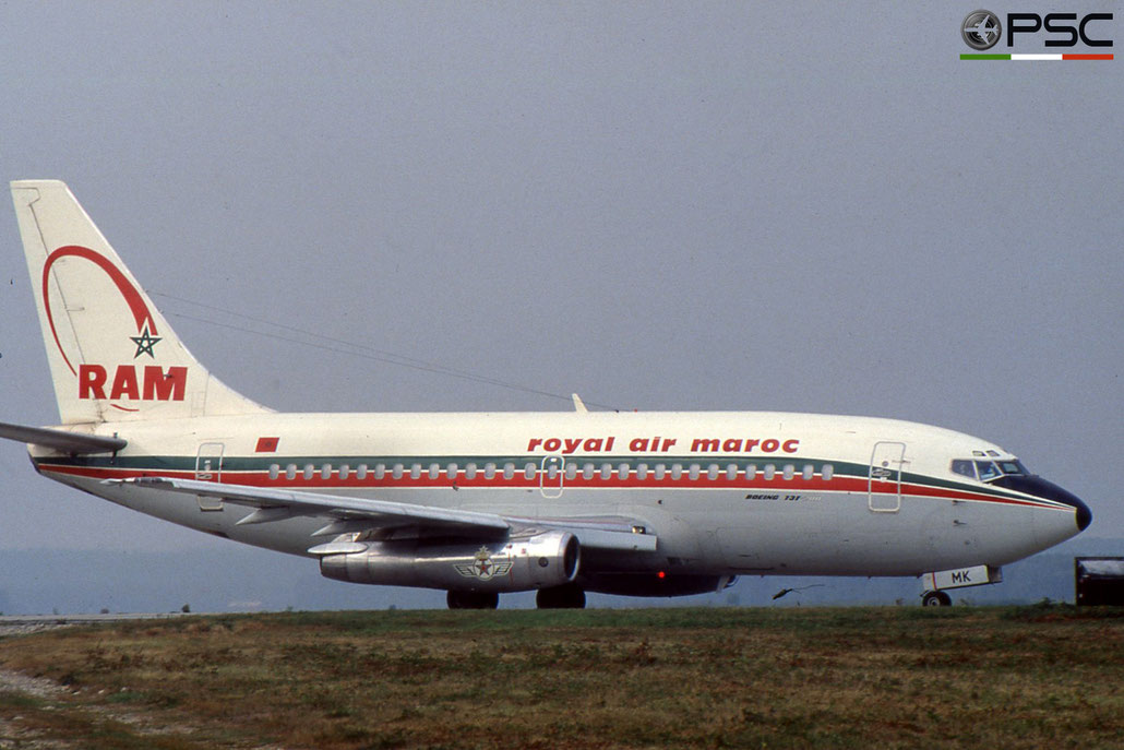 CN-RMK B737-2B6 21216/456 Royal Air Maroc © 2018 courtesy of Marco Ceschi - Piti Spotter Club Verona