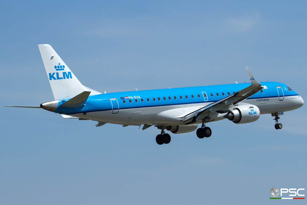 PH-EXA ERJ190STD 19000655 KLM Cityhopper @ Bologna Airport - 17.04.2016  © Piti Spotter Club Verona