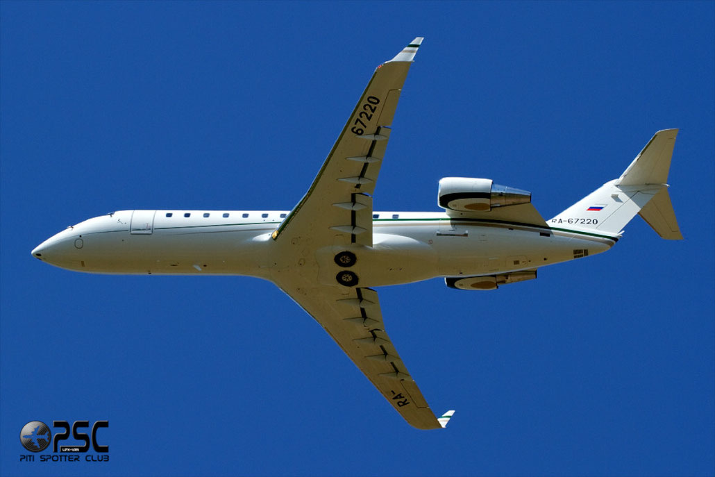 Kolavia Bombardier CL-600-2B19 Challenger 850 - RA-67220 @ Aeroporto di Verona © Piti Spotter Club Verona