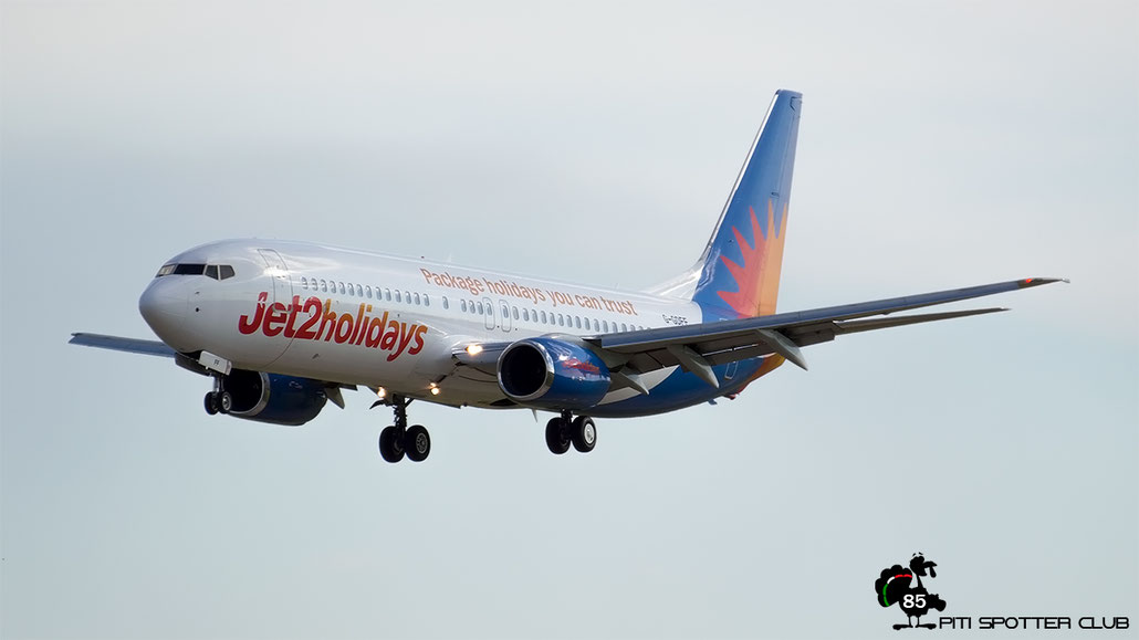 G-GDFF B737-85P 28385/421 Jet2 @ Aeroporto di Verona - 10/08/2016 © Piti Spotter Club Verona