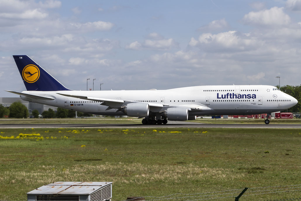 D-ABYM B747-830 37837/1494 Lufthansa @ Frankfurt Airport  08.05.2015 © Piti Spotter Club Verona