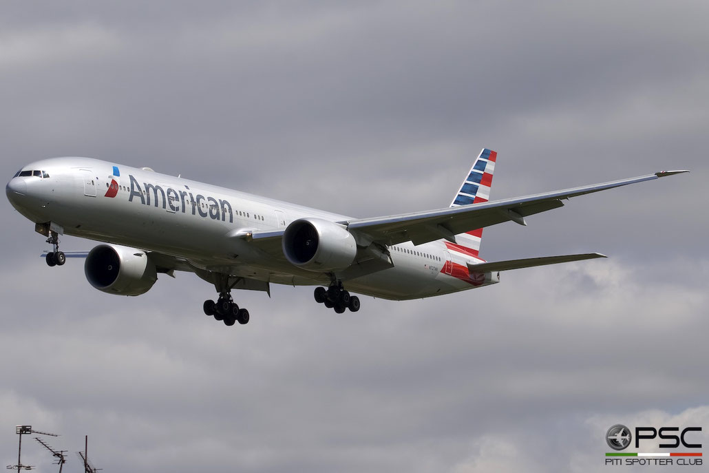 N727AN B777-323ER 33541/1176 American Airlines @ London Heathrow Airport 13.03.2015 © Piti Spotter Club Verona