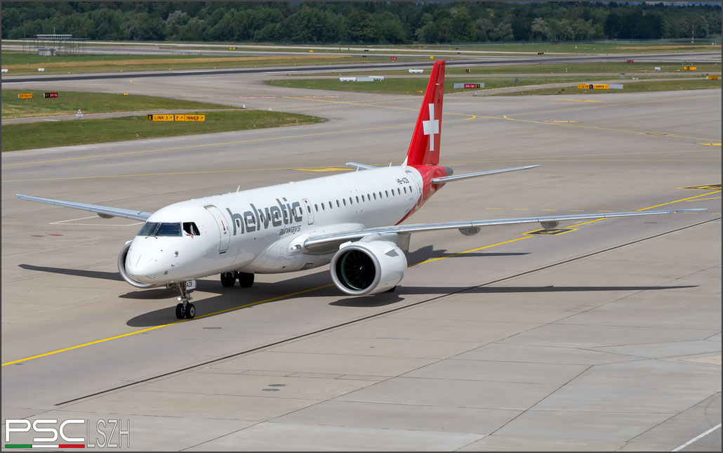 HB-AZB ERJ190E2STD 19020026 Helvetic Airways @ Zurich 07.2023 © Piti Spotter Club Verona