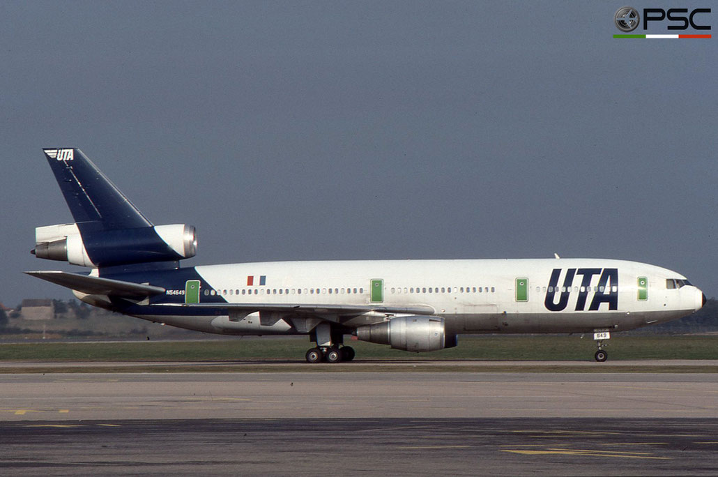 N54639 DC-10-30 46853/134 UTA - Union de Transports Aériens © 2018 courtesy of Marco Ceschi - Piti Spotter Club Verona