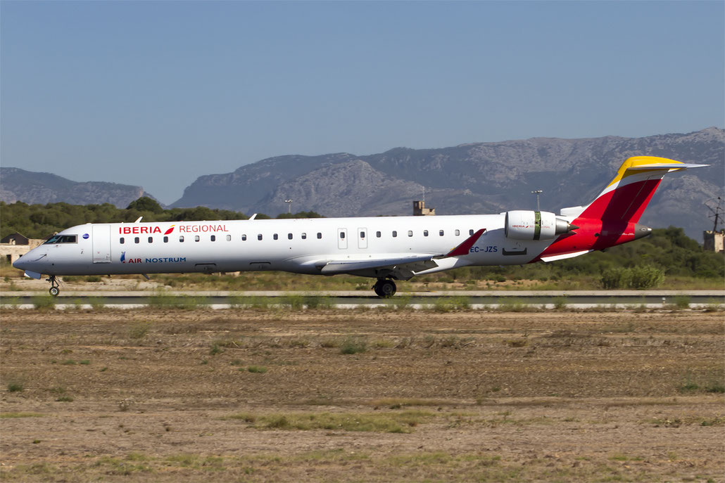 EC-JZS CRJ900ER 15111 Air Nostrum @ Palma de Mallorca Airport 07.2014 © Piti Spotter Club Verona