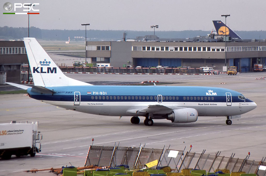 PH-BDI B737-306 23544/1335 KLM Royal Dutch Airlines © 2017 courtesy of Marco Ceschi - Piti Spotter Club Verona