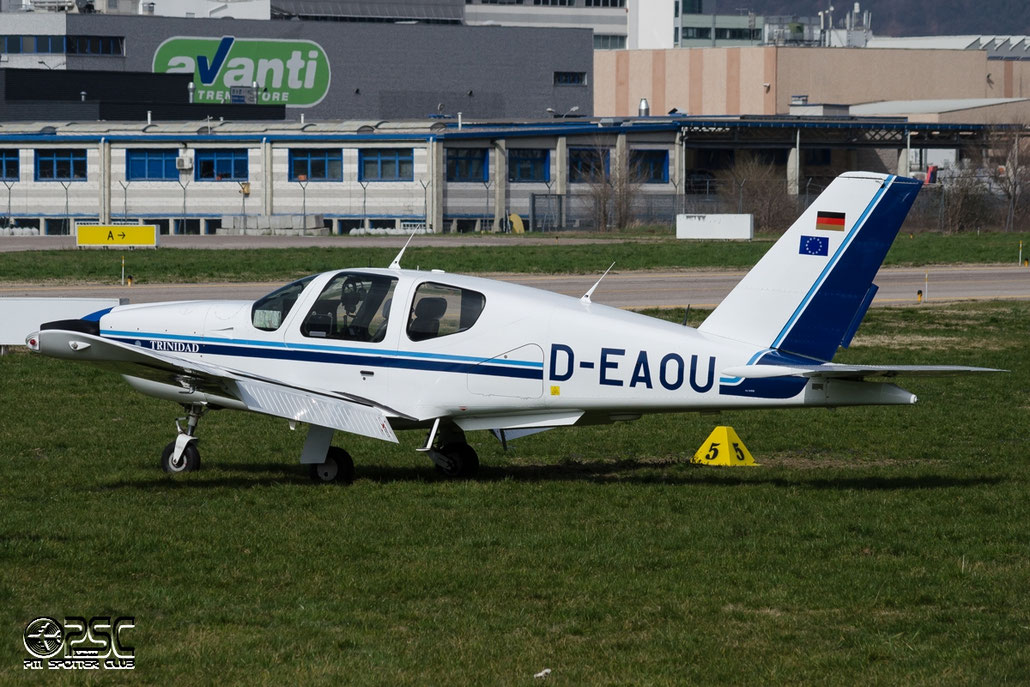 D-EAOU SOCATA TB-20 Trinidad TRIN 999 @ Aeroporto di Bolzano © Piti Spotter Club Verona
