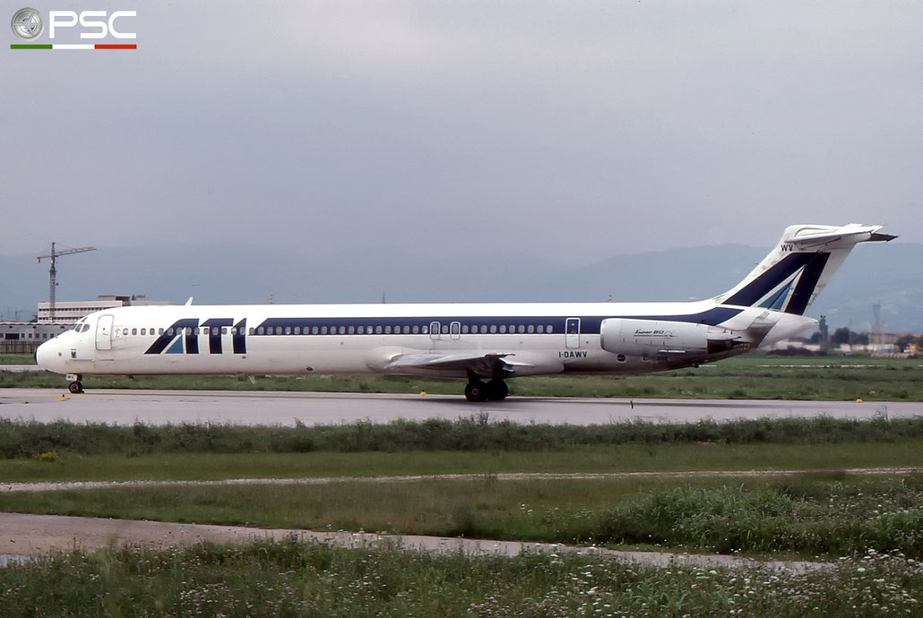 I-DAWV MD-82 49211/1202 ATI - Aero Transporti Italiani © 2018 courtesy of Marco Ceschi - Piti Spotter Club Verona