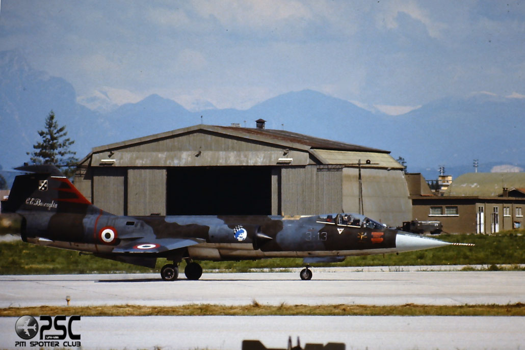 Gli F-104 del Terzo Stormo: 3-13 -  @ Aeroporto di Verona   © Piti Spotter Club Verona