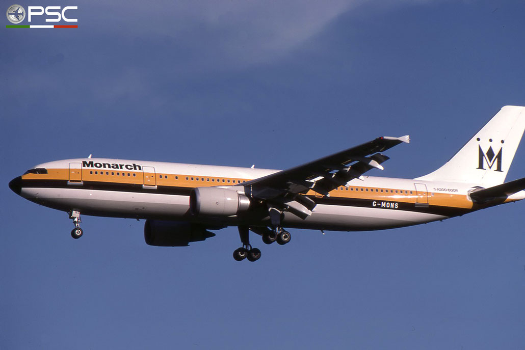 G-MONS  A300B4-605R  556  Monarch Airlines  @ Aeroporto di Verona © Piti Spotter Club Verona