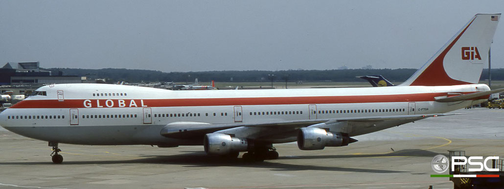 C-FTOA  B747-133  20013/104  Global International Airways  © courtesy of Marco Ceschi - Piti Spotter Club Verona