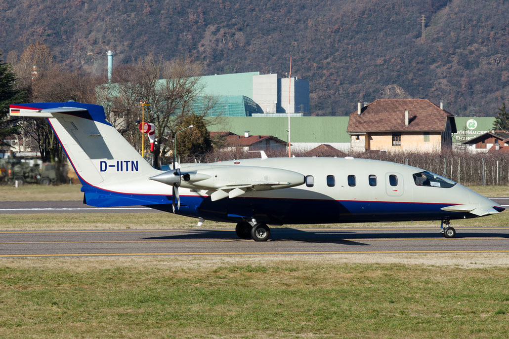 D-IITN P180 1188 Winair @ Aeroporto di Bolzano © Piti Spotter Club Verona