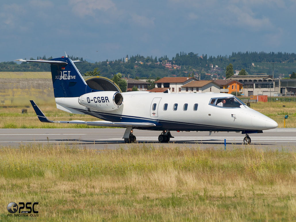 D-CGBR Learjet 55 55-122 Jet Executive International Charter