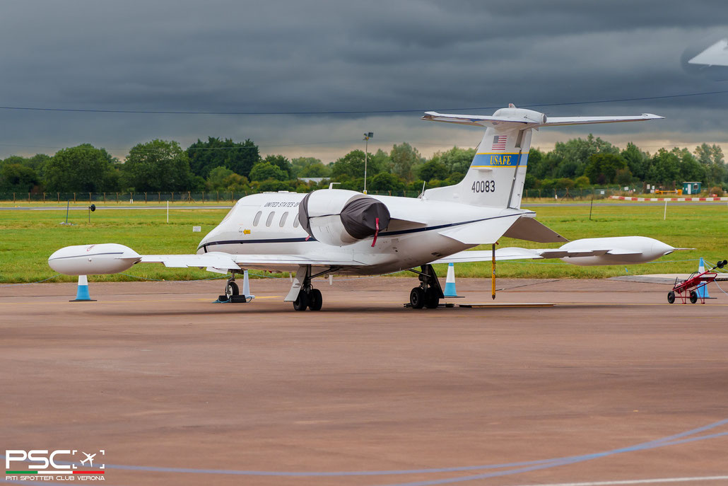 84-0083 Learjet 35 C-21A 35-529  TFE731-2B 76th AS 86th AW U.S. Air Force 1984 @ RIAT 2024 © Piti Spotter Club Verona
