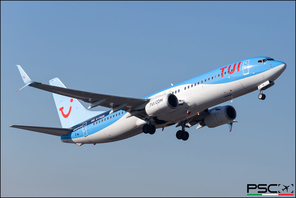 G-FDZR B737-8K5 35145/2849 TUI Airways @ Aeroporto di Verona 01 2024 © Piti Spotter Club Verona