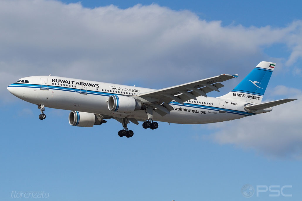 9K-AMC A300B4-605R 699 Kuwait Airways @ London Heathrow Airport 07.02.2014 © Piti Spotter Club Verona