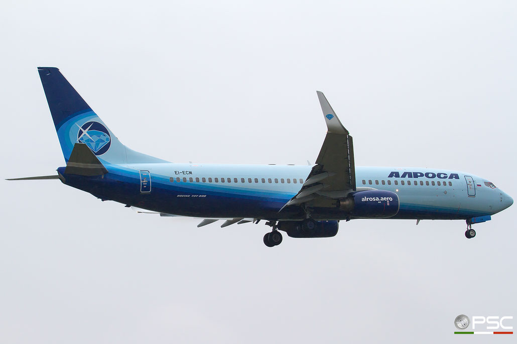 EI-ECM B737-86N 32658/1695 Alrosa Airlines @ Aeroporto di Verona 10.2019  © Piti Spotter Club Verona