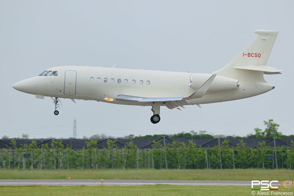 I-BCSO  Falcon 2000LXS  298  Sirio  @ Aeroporto di Verona  05 2022 © Piti Spotter Club Verona