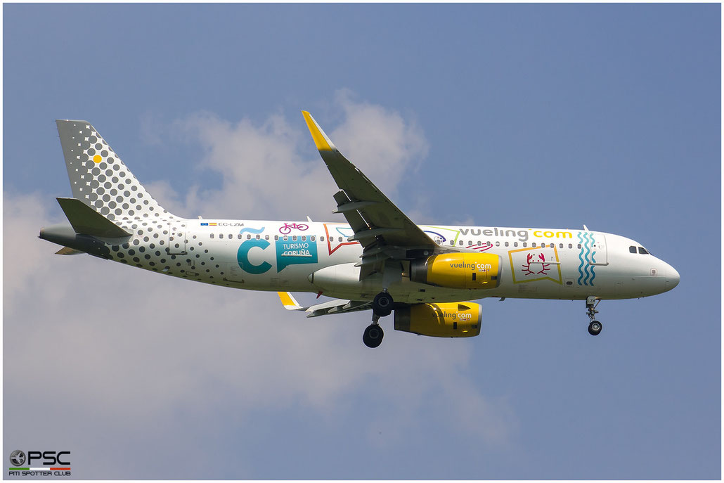 EC-LZM A320-232 5877 Vueling Airlines @ Aeroporto di Verona © Piti Spotter Club Verona