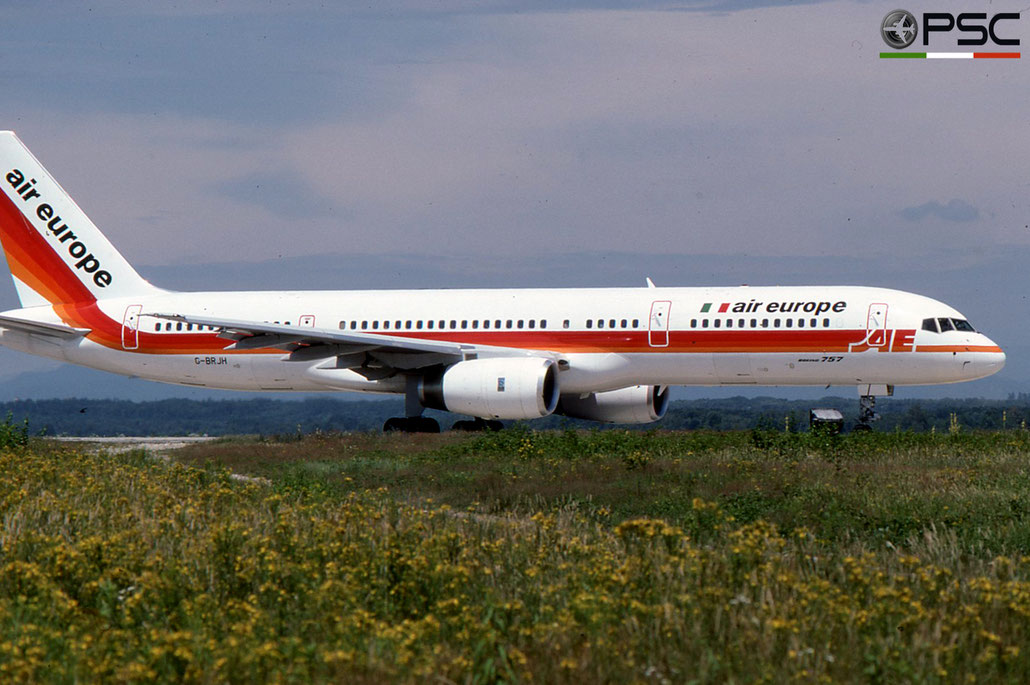 G-BRJH B757-236 24794/278 Air Europe Italy © 2018 courtesy of Marco Ceschi - Piti Spotter Club Verona