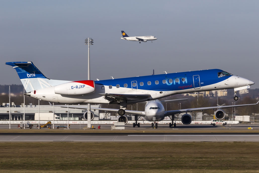G-RJXP ERJ135ER 145431 BMI Regional @ Munich Airport 28.12.2015 © Piti Spotter Club Verona