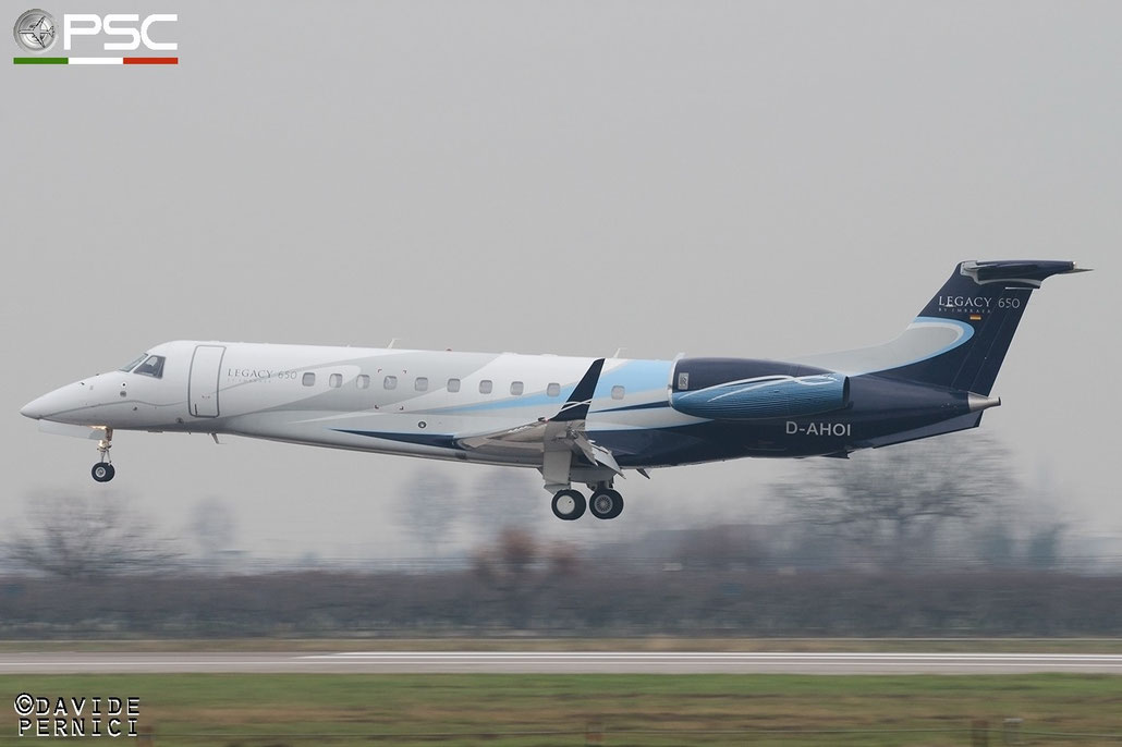 D-AHOI ERJ135BJ 14501171 Air Hamburg Private Jets @ Aeroporto di Verona © Piti Spotter Club Verona