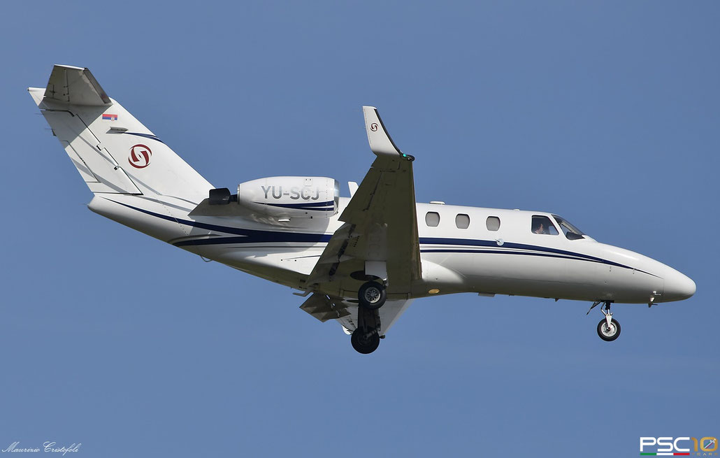 YU-SCJ  Ce525  525-0143  Prince Aviation  @ Aeroporto di Verona  04 2022 © Piti Spotter Club Verona