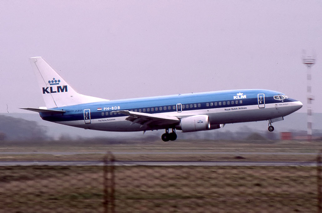 PH-BDB B737-306 23538/1288 KLM Royal Dutch Airlines © 2017 courtesy of Marco Ceschi - Piti Spotter Club Verona