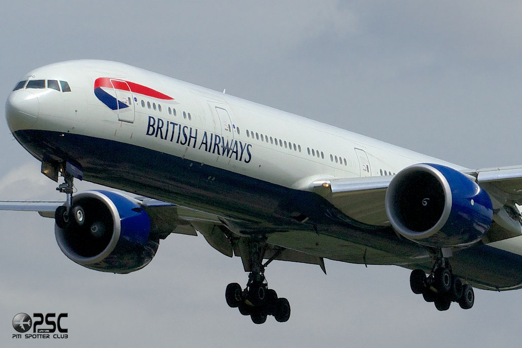 G-STBC B777-36NER 38287/901 British Airways @ London Heathrow Airport 12.06.2014  © Piti Spotter Club Verona