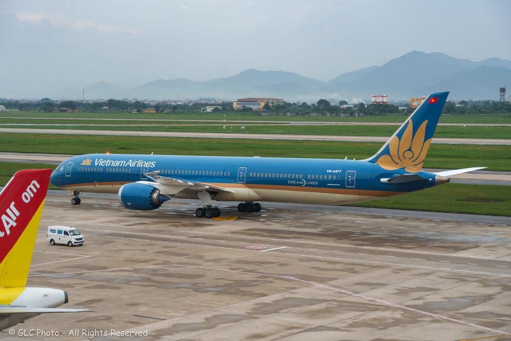 VN-A877 Boeing 787-10 60295 1096 GE nx-1B  Vietnam Airlines (Air Lease Corporation) 2021 @ Hanoi  07 2025 © Piti Spotter Club Verona