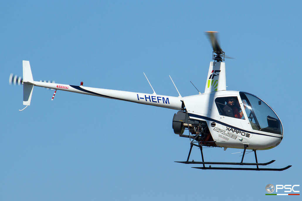 I-HEFM Robinson R22B Beta II ( c/n 4251 ) - mfg: 2007 @ Aeroporto di Verona 20.04.2017 © Piti Spotter Club Verona