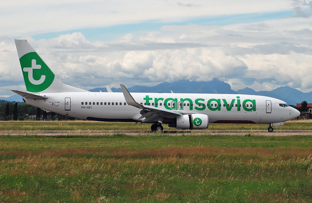 PH-HXI B737-800 62151/6352 Transavia Airlines @ Aeroporto di Verona 14.05.2018  © Piti Spotter Club Verona