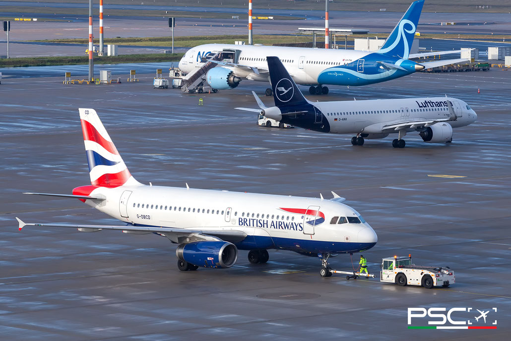 G-DBCD Airbus A319-131 2389  V2522-A5  British Airways (AerCap) 2005 @ Cologne-Bonn CGN 01 2025 e © Piti Spotter Club Verona