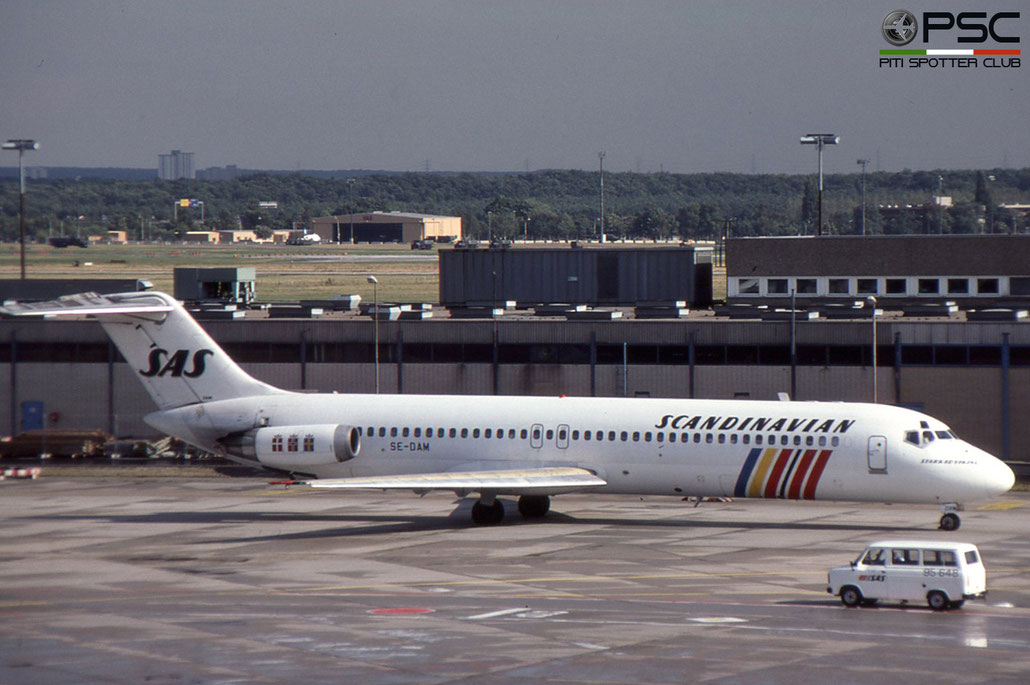 SE-DAM DC-9-41 47499/568 SAS Scandinavian Airlines - Scandinavian Airlines System © 2018 courtesy of Marco Ceschi - Piti Spotter Club Verona