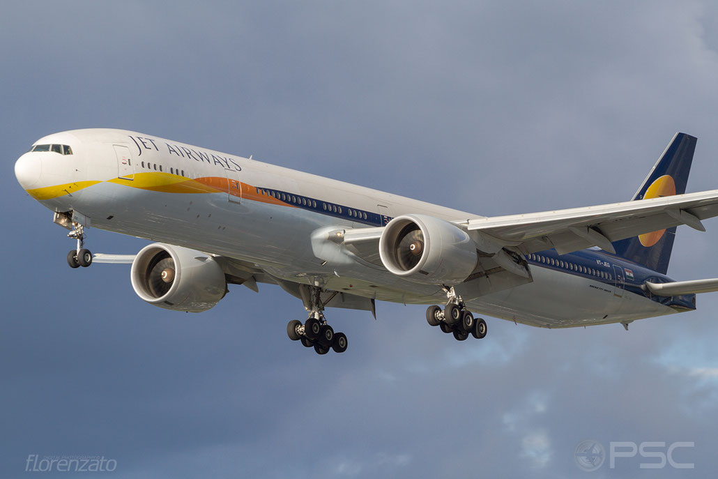 VT-JEG B777-35RER 35163/675 Jet Airways @ London Heathrow Airport 2010 © Piti Spotter Club Verona