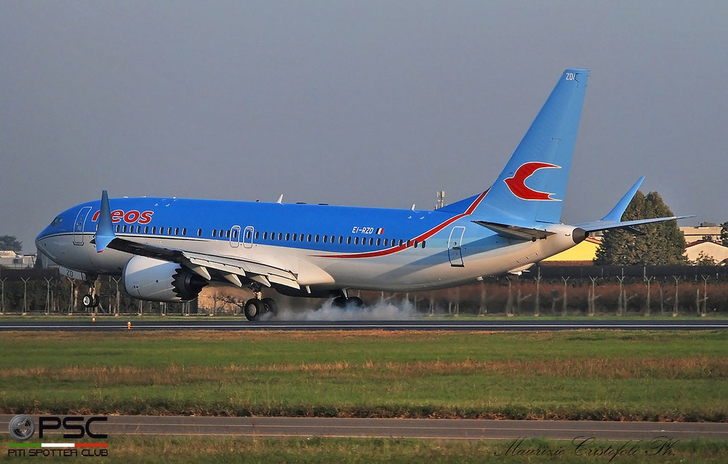 EI-RZD  B737-8  43582/7837  Neos  @ Aeroporto di Verona 11.2021 © Piti Spotter Club Verona