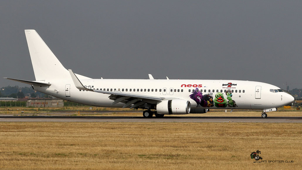 EI-FLM B737-85F 30571/936 Neos @ Aeroporto di Verona 08.2019  © Piti Spotter Club Verona
