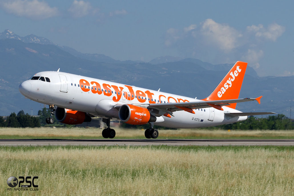 G-EZTL A320-214 4012 EasyJet Airline