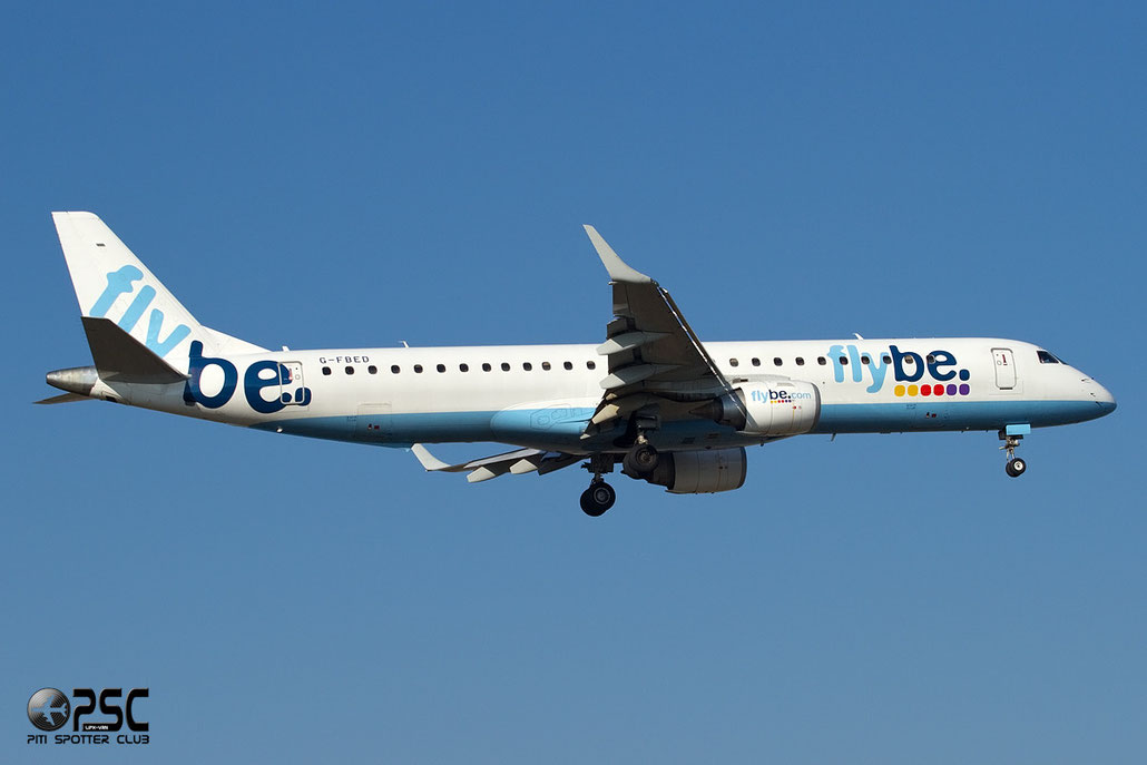 Embraer 190/195 - MSN 84 - G-FBED  @ Aeroporto di Verona © Piti Spotter Club Verona