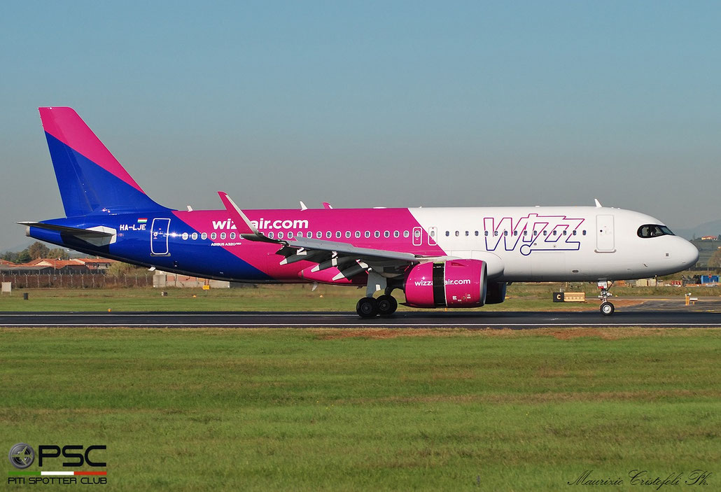 HA-LJE  A320-271N  10046  Wizz Air  @ Aeroporto di Verona 11.2021 © Piti Spotter Club Verona