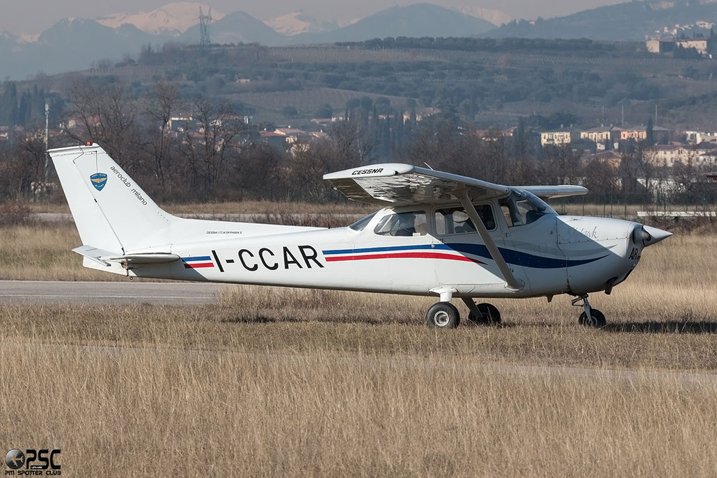 I-CCAR - Cessna 172 Skyhawk - @ Aeroporto Verona Boscomantico © Piti Spotter Club Verona