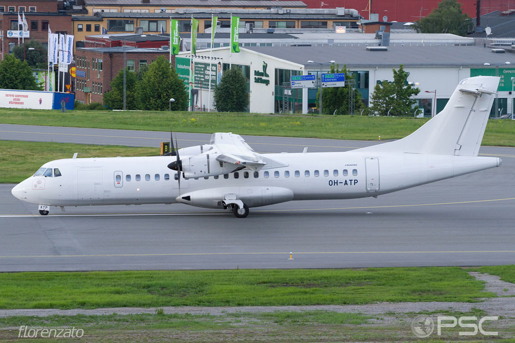 OH-ATP ATR72-212A 1050 Nordic Regional Airlines @ Stockholm Bromma Airport 19.08.2016 © Piti Spotter Club Verona