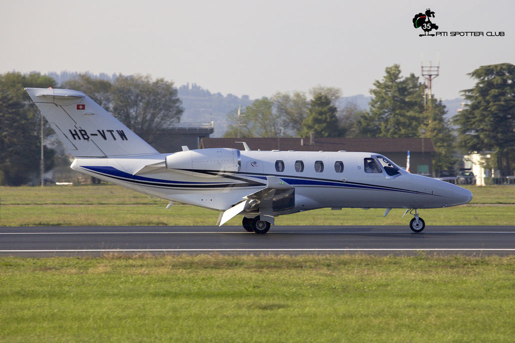 HB-VTW  Ce525 (M2)  525-1044  Transwing Ltd. @ Aeroporto di Verona 16.10.2021 © Piti Spotter Club Verona