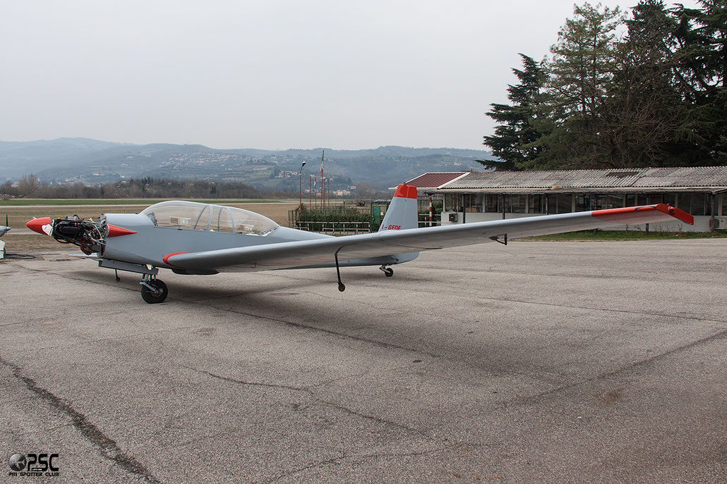 I-GEDE Private (I-GEDE) | Fournier RF-5 - @ Aeroporto Verona Boscomantico © Piti Spotter Club Verona