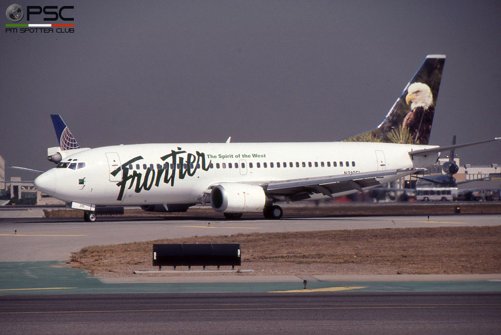 N310FL B737-3L9 26440/2234 Frontier Airlines © 2018 courtesy of Marco Ceschi - Piti Spotter Club Verona