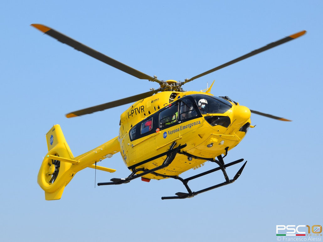  I-PTVR, Airbus Helicopters ; Modello : BK.117D-2 (EC.145 T2), ©  Verona off airport 2022 Piti Spotter Club Verona