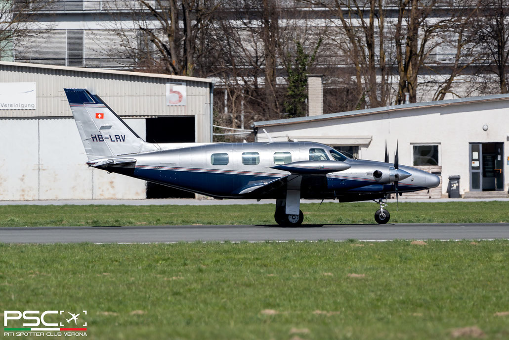 HB-LRV PA-31T 31T-7820017 air-connect AG @ Innsbruck 03.2024 © Piti Spotter Club Verona