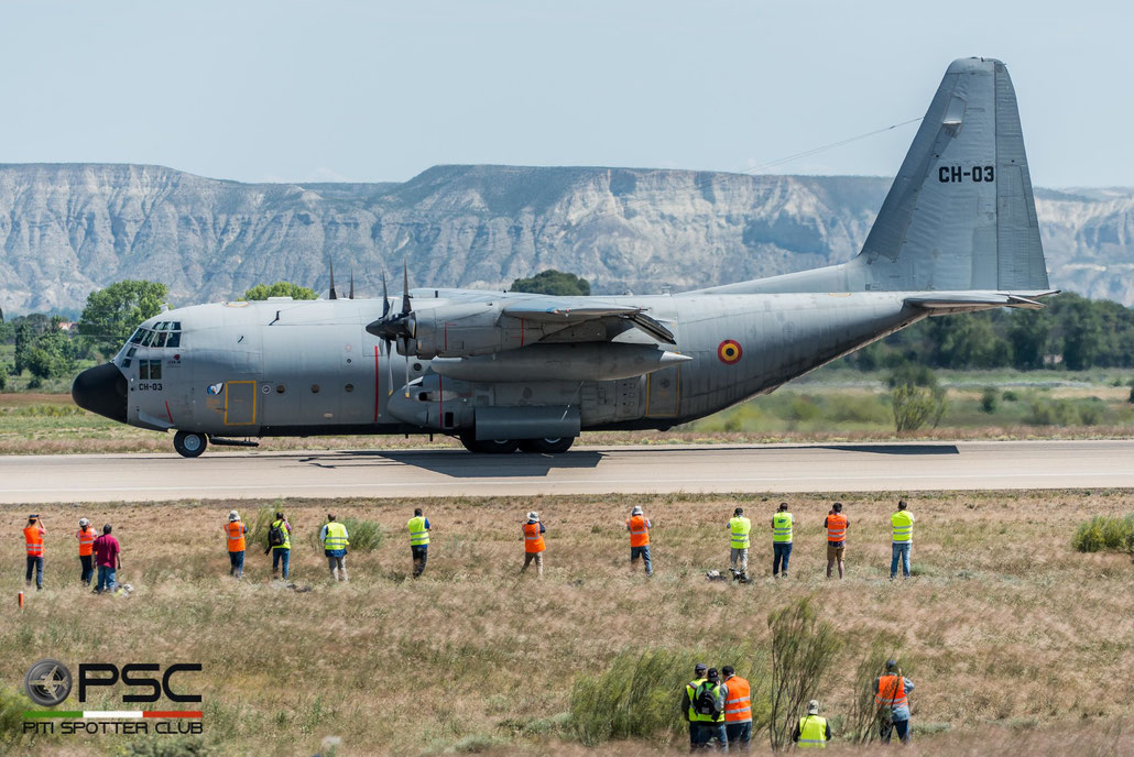 CH03   C-130H  4461  Brussel © Piti Spotter Club Verona 