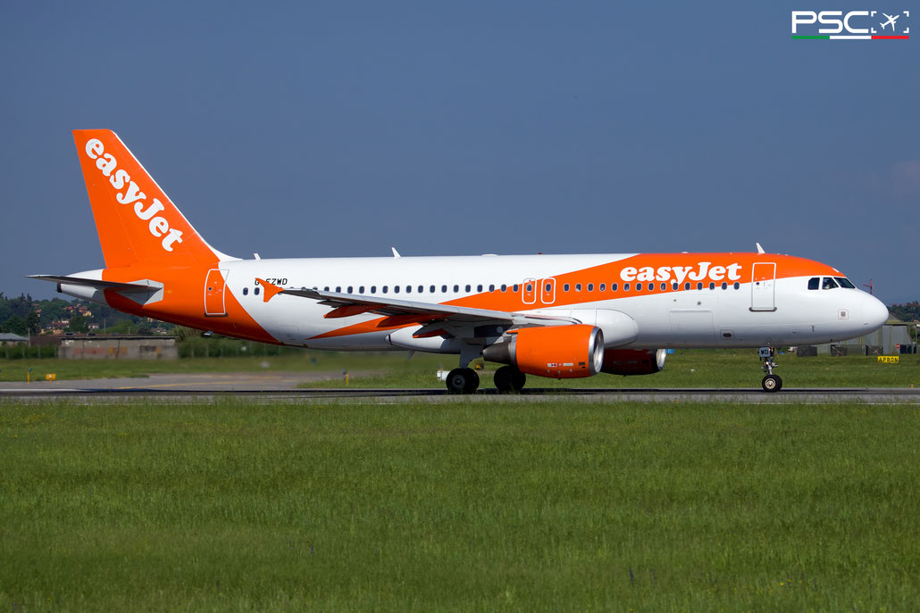 G-EZWD Airbus A320-214 5249  cfm56-5B4/3  easyJet 2012 @ Aeroporto di Verona 04 2025 © Piti Spotter Club Verona
