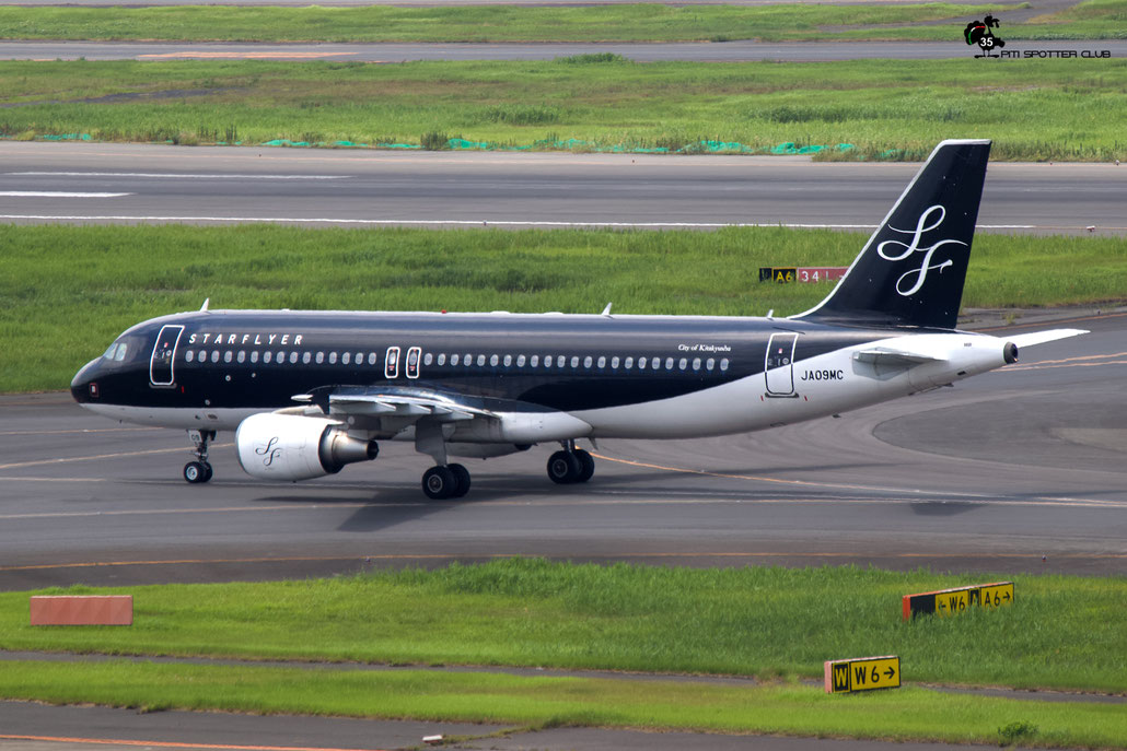 JA09MC A320-214 5512 Starflyer @ Tokyo Haneda 07.2023 © Piti Spotter Club Verona